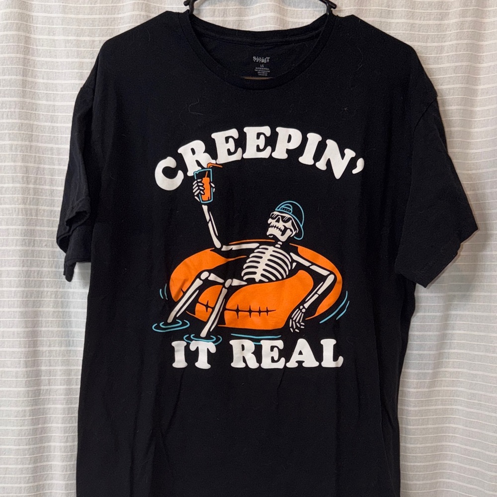 Creepin' It Real Black T-Shirt